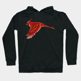 Red Cardinal bird cute cardinal Hoodie